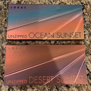 LORAC Desert Sunset and Ocean Sunset Palette